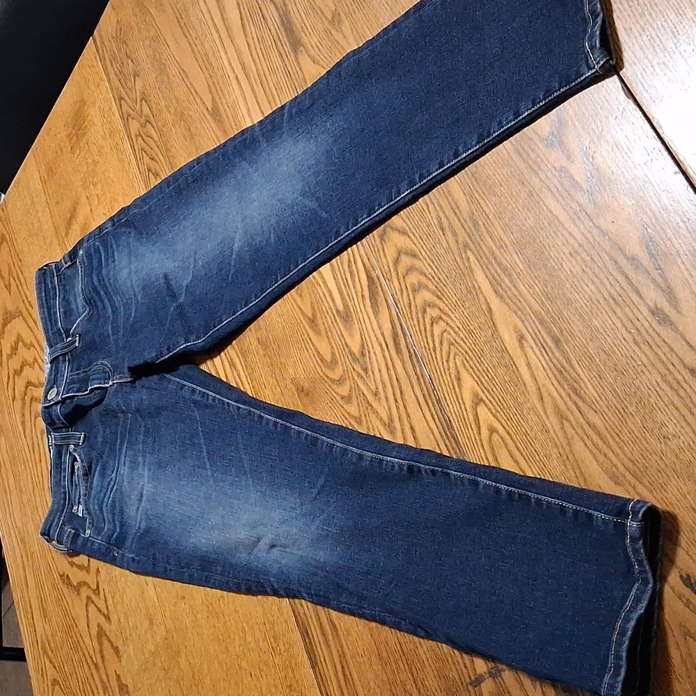 AG ADRIANO GOLDSCHMIED Jeans Womens 26 BLUE CROP PRIMA Used Preowned SKINNY ?